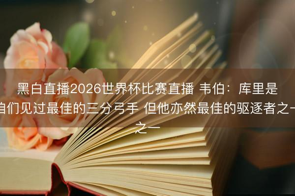 黑白直播2026世界杯比赛直播 韦伯:库里是咱们见过最佳的三分弓手 但他亦然最佳的驱逐者之一